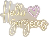 Ledbord Lumineo indoor USB neon Hello Gorgeous-2