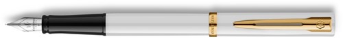 Vulpen Waterman Allure Impression white GT medium