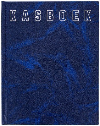 Kasboek Quantore 165x210mm 192blz 1 kolom blauw