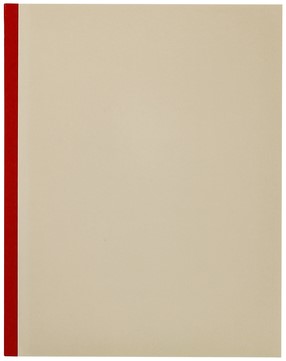 Kasboek Quantore 165x210mm 160blz 1 kolom rode rug assorti