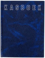 Kasboek Quantore 165x210mm 96blz 2 kolommen blauw