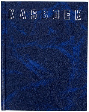 Kasboek Quantore 165x210mm 96blz 2 kolommen blauw