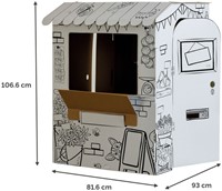 Kartonnen Marktkraam XL Bankers Box Play inkleurbaar-2