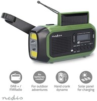 Noodradio Nedis DAB+ FM zonnepaneel-4