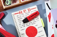 Markeerstift STABILO Boss 70/48 echt rood blister à 1 stuk-3