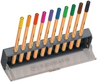 Fineliner STABILO point 88 fijn clickset à 10 kleuren-2
