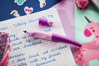Rollerpen STABILO Easyoriginal linkshandig 3D DreamWorld medium roze-1