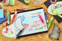 Whiteboardpotlood STABILO MARKdry etui à 4 neon kleuren-1