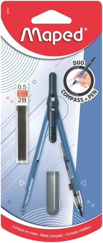 Penpasser Maped 3-delig assorti-2