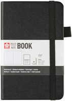 Notitieboek Sakura pocket 90x140mm lijn hard cover zwart