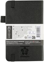 Notitieboek Sakura pocket 90x140mm lijn hard cover zwart-3
