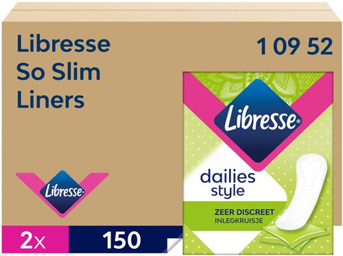 Inlegkruis Libresse P2 So Slim 150 stuks