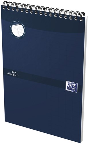 Task Manager Oxford dagplanner A5 70 vel blauw-2