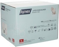 Handschoen Hynex latex XL wit 5gr 100 stuks-1