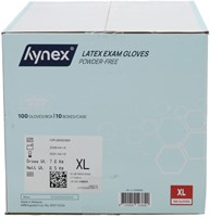 Handschoen Hynex latex XL wit 5gr 100 stuks-2