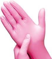 Handschoen Hynex nitril S roze 3.5gr 100 stuks-2
