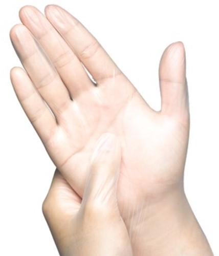 Handschoen Hynex vinyl S transparant 4.5gr 100 stuks-2