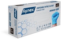Handschoen Hynex nitril L blauw 5gr extra sterk 100 stuks