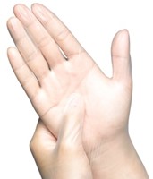 Handschoen Hynex vinyl XL transparant 4.5gr 100 stuks-2