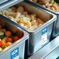 Etiket Avery HACCP maandag-blauw 40x56mm 500st-3