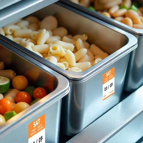 Etiket Avery HACCP zaterdag-oranje 25x25mm 1000st-3