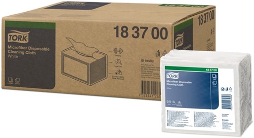 Microvezeldoek Tork Premium disposable 40 vel wit 183700-3