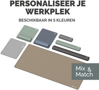 Muismat met polssteun Fellowes Breyta XL zwart-6