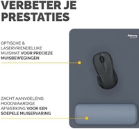 Muismat met polssteun Fellowes Breyta XL blauw-3