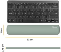 Polssteun Fellowes Breyta compact saliegroen-2