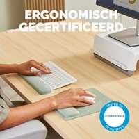 Polssteun Fellowes Breyta compact saliegroen-4