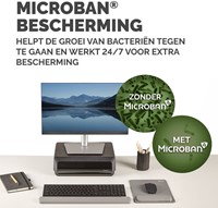 Muismat met polssteun Fellowes Breyta XL grijs-2