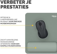 Muismat met polssteun Fellowes Breyta saliegroen-3