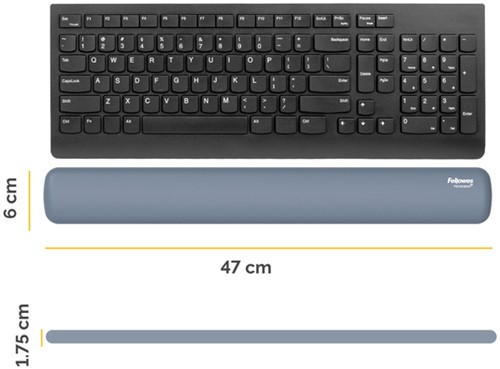 Polssteun Fellowes Breyta blauw-2