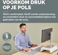 Polssteun Fellowes Breyta palm grijs-1