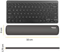 Polssteun Fellowes Breyta compact zwart-2
