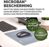 Muismat Fellowes Breyta XL blauw-1