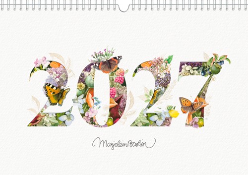 Familiekalender 2027 Marjolein Bastin A4 nederlands