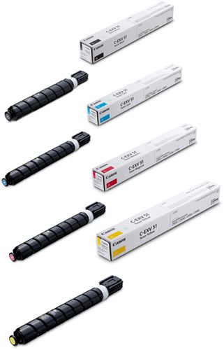 Tonercartridge Canon C-EXV 51L geel