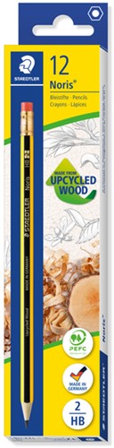 Potlood Staedtler Noris HB met gumtop-2