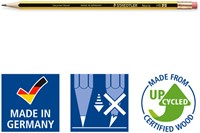 Potlood Staedtler Noris HB met gumtop-2