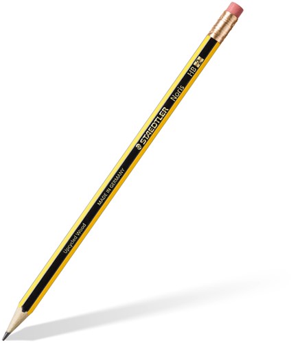 Potlood Staedtler Noris HB met gumtop-3