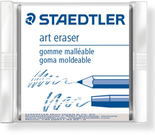 Kneedgum Staedtler grijs