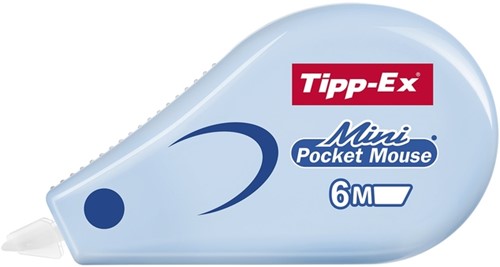 Correctietape Tipp-Ex mini pocket mouse 5mmx6m pastel assorti-2