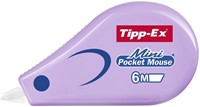 Correctietape Tipp-Ex mini pocket mouse 5mmx6m pastel assorti-3