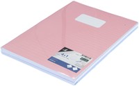 Schrift Kangaro A4 lijn 80 pagina's 60gr pastel assorti pak à 5 stuks-2