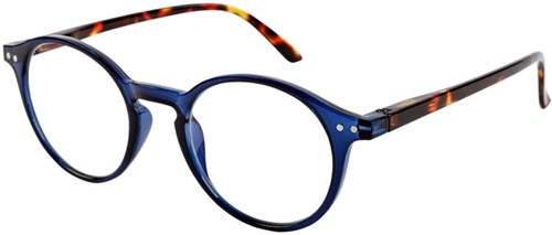 Leesbril I Need You +1.00dpt Sasha donkerblauw-tortoise-2