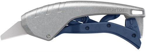 Veiligheidsmes Martor Secunorm 610 XDR trapezium 32mm zilver