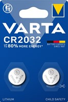 Batterij VARTA knoopcel 2x CR2032 lithium
