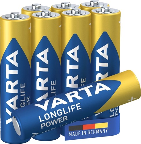 Batterij VARTA Longlife Power 8x AAA-3
