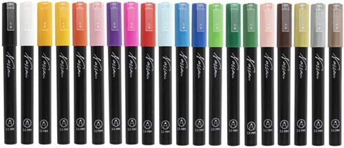 Acrylmarker Nassau set à 20 kleuren-3